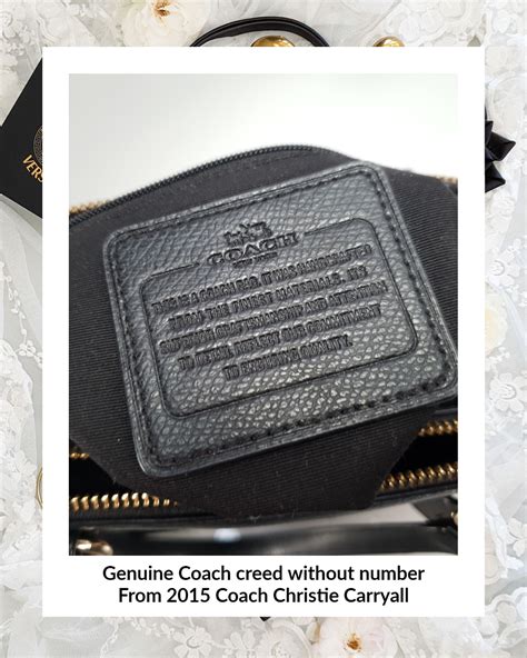 coach custom bag tag|coach bag authenticity tag.